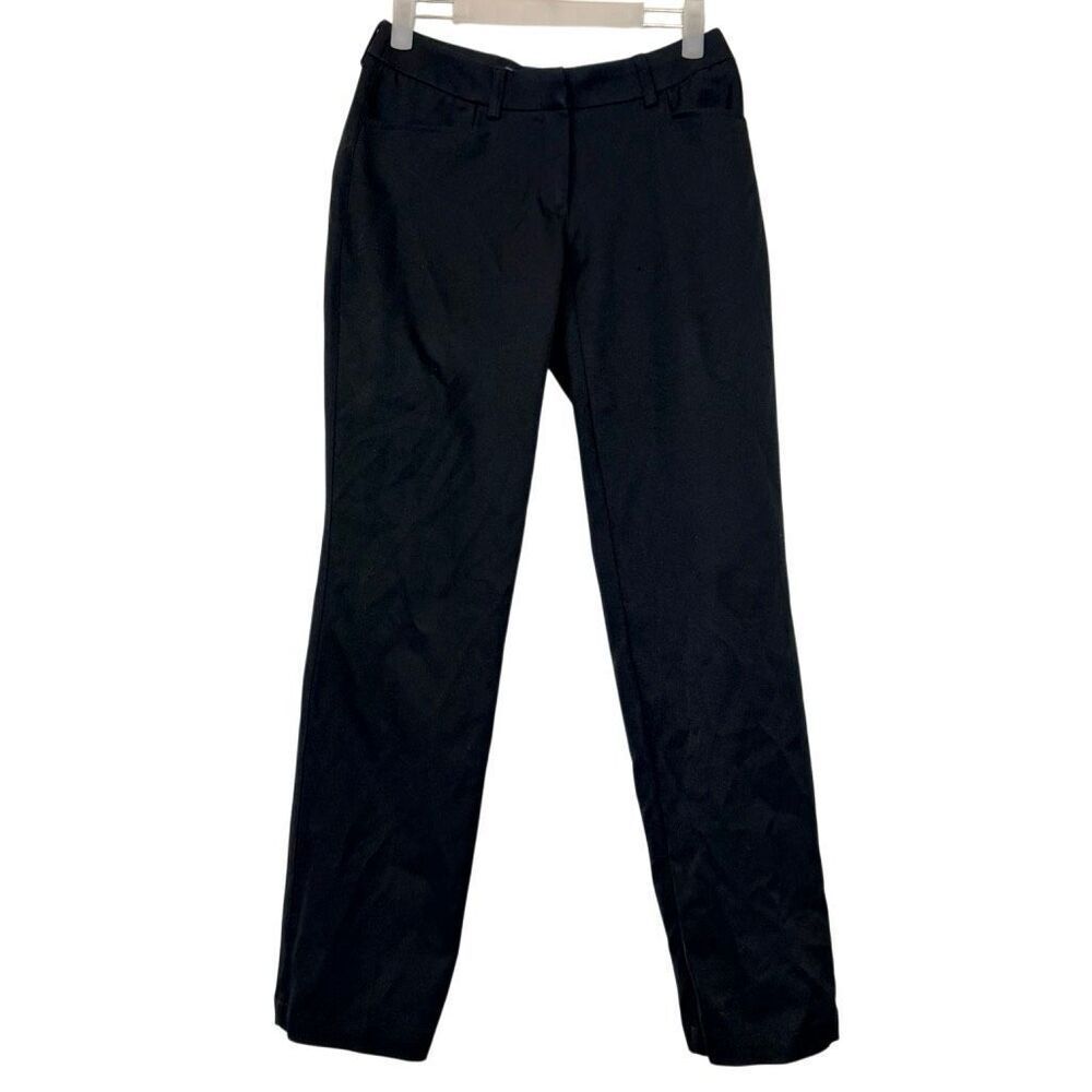 Oobe Straight Leg Flat Front Uniform Work Casual Black Trouser Pants Size 2x31